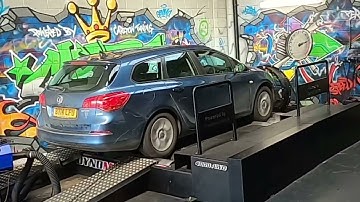 Vauxhall Astra in for stage one remap,dyno and carbon clean at Carlton tuning