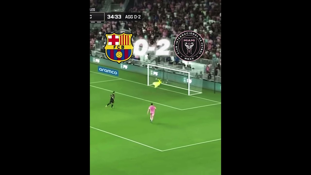 Inter Miami vs Barcelona ￼