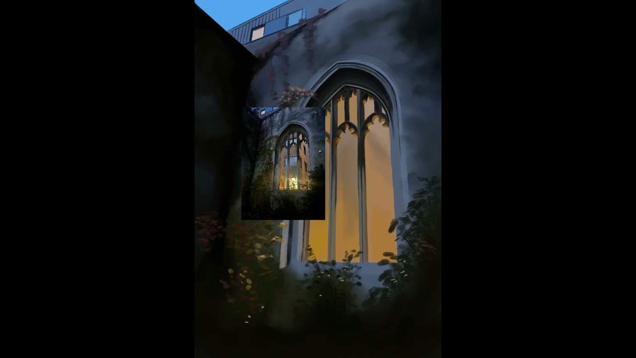 Drawing a Legendary London Scene in Procreate  