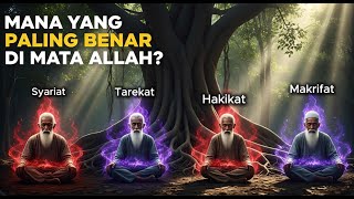 “Syariat, Tarekat, Hakikat, Makrifat: Mana yang Paling Benar di Mata Allah?!”