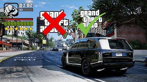 GTA SA Project Remastered Graphics modpack for Android
