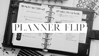 A6 Planner Flip | Moterm A6 Agenda Set Up | Cloth &amp; Paper + 8LOTUS