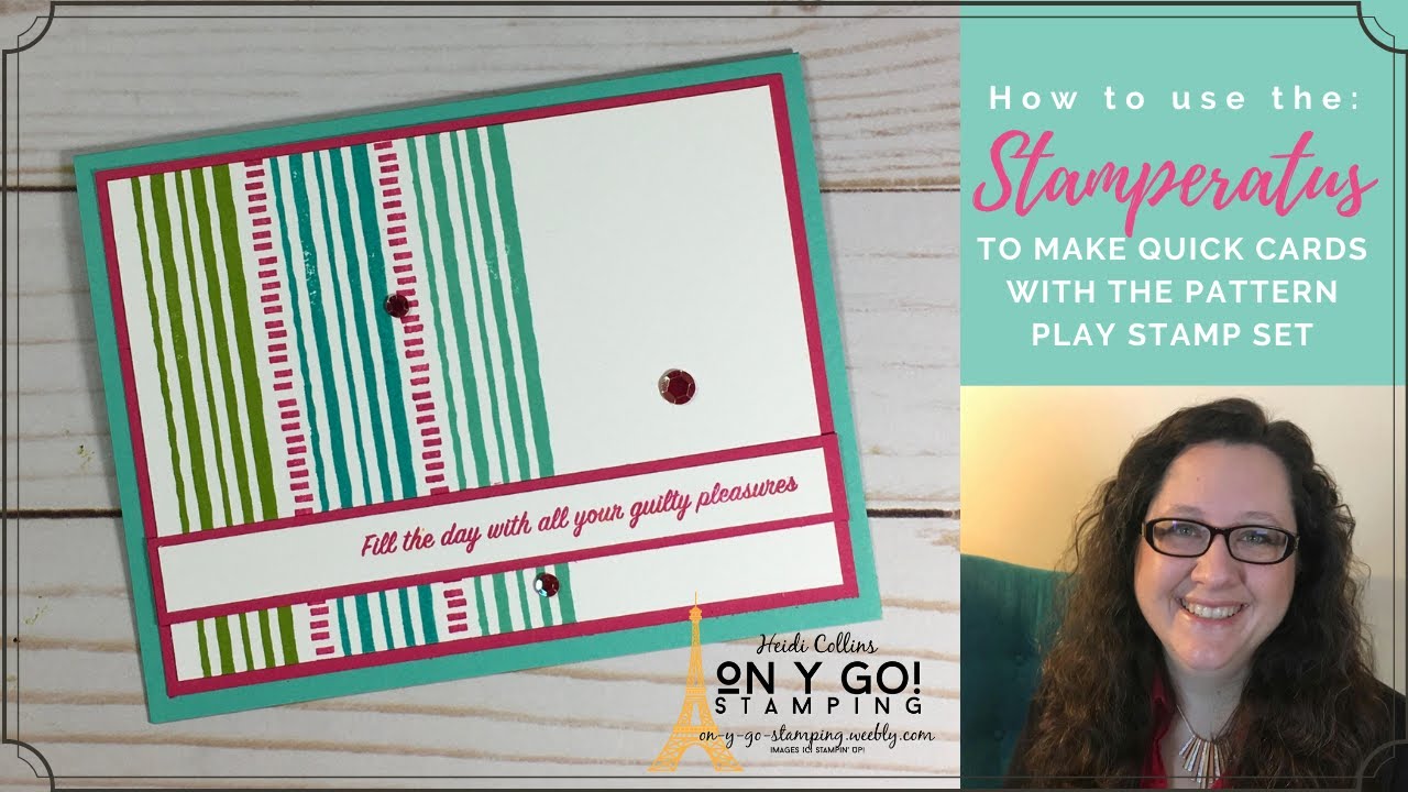 How to use the Stamparatus to make Quick Cards with Stampin' Up!'s ...