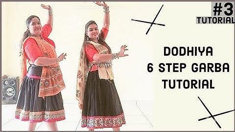 Dodhiya 6 Step Garba Tutorial | Learn Garba With Nrityakala Dance Studio