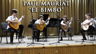 "El Bimbo" — Paul Mauriat. "Эль Бимбо" - Поль Мориа. Квартет гитаристов.
