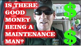 DO MAINTENANCE TECHS MAKE GOOD MONEY? $$$
