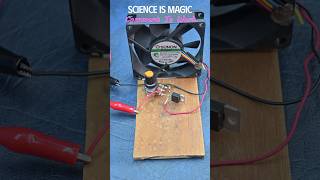 Science Experiment | DIY Touch On/Off Fan Project #shorts #trending #experiment