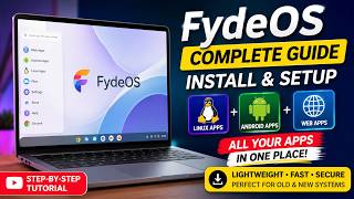 The OS That Makes 10-Year-Old PCs Fast Again | FydeOS (Complete Tutorial)