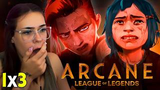 el DÍA que una FAMILIA se ROMPIÓ 💔 ARCANE 1x3 REACCIÓN por primera vez