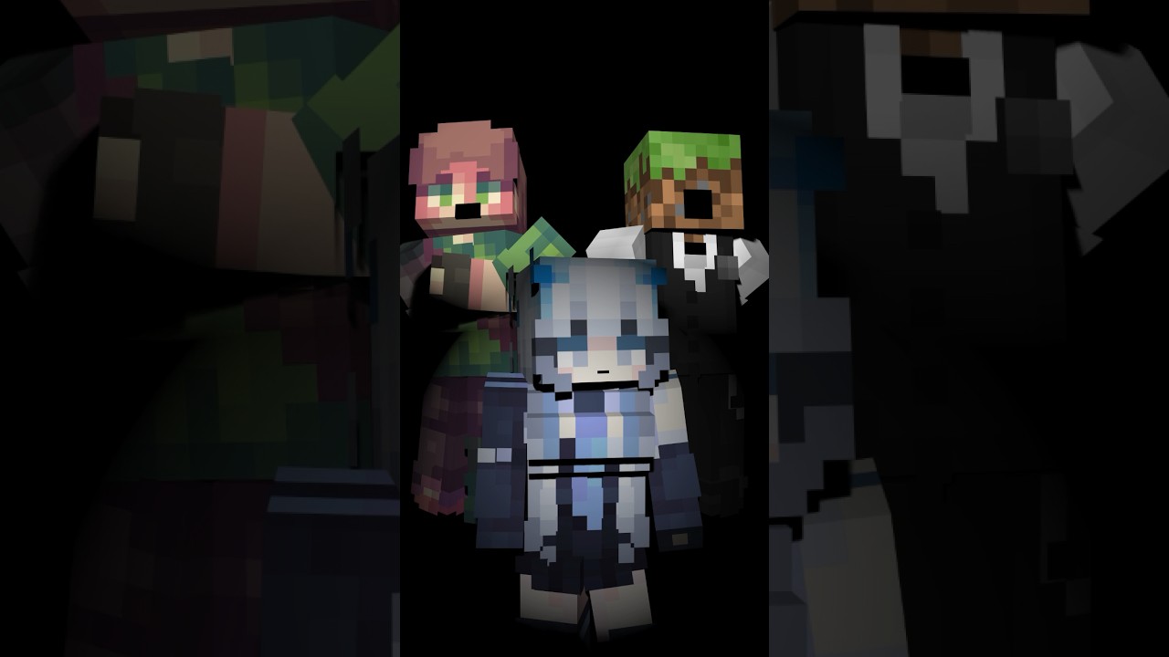 When you forget to mute your mic Minecraft animation 