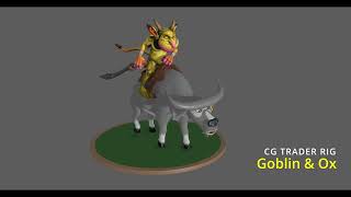 𝐎𝐧𝐞 𝐃𝐚𝐲 𝐂𝐡𝐚𝐥𝐥𝐞𝐧𝐠𝐞 - Goblin Ox Rider #animation