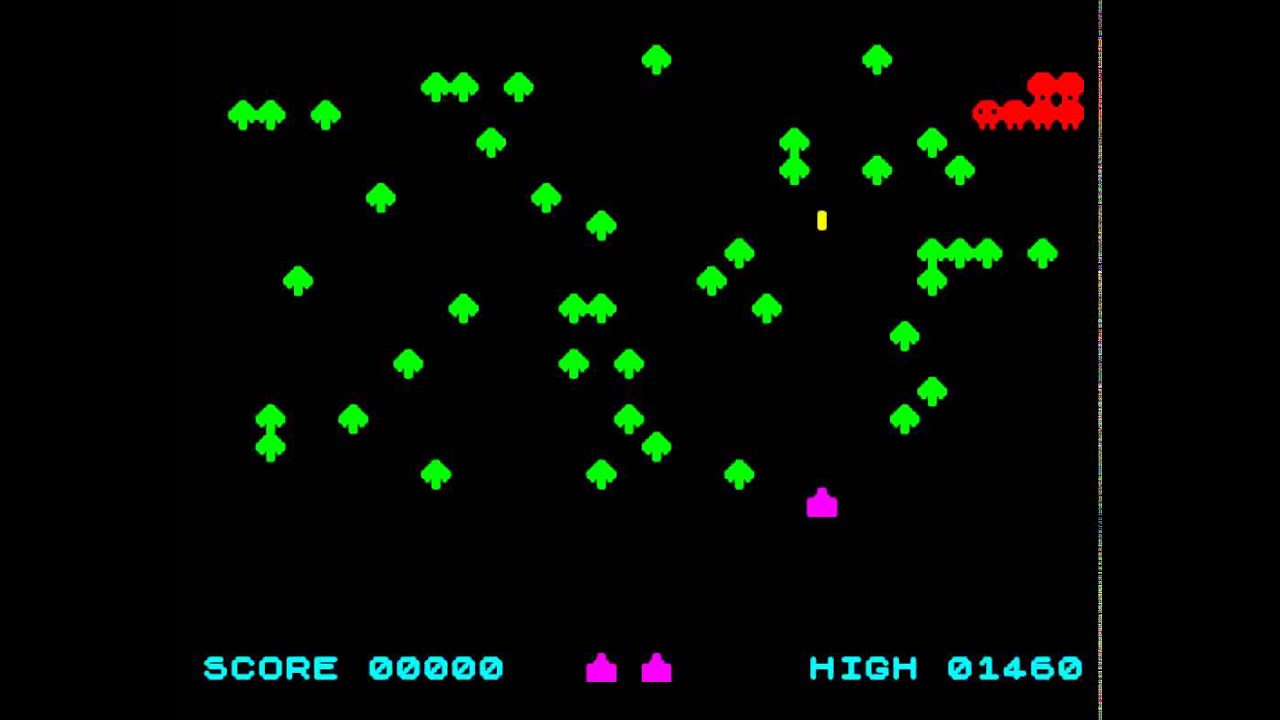 Centipede (DK'Tronics, 1982) (ZX Spectrum)