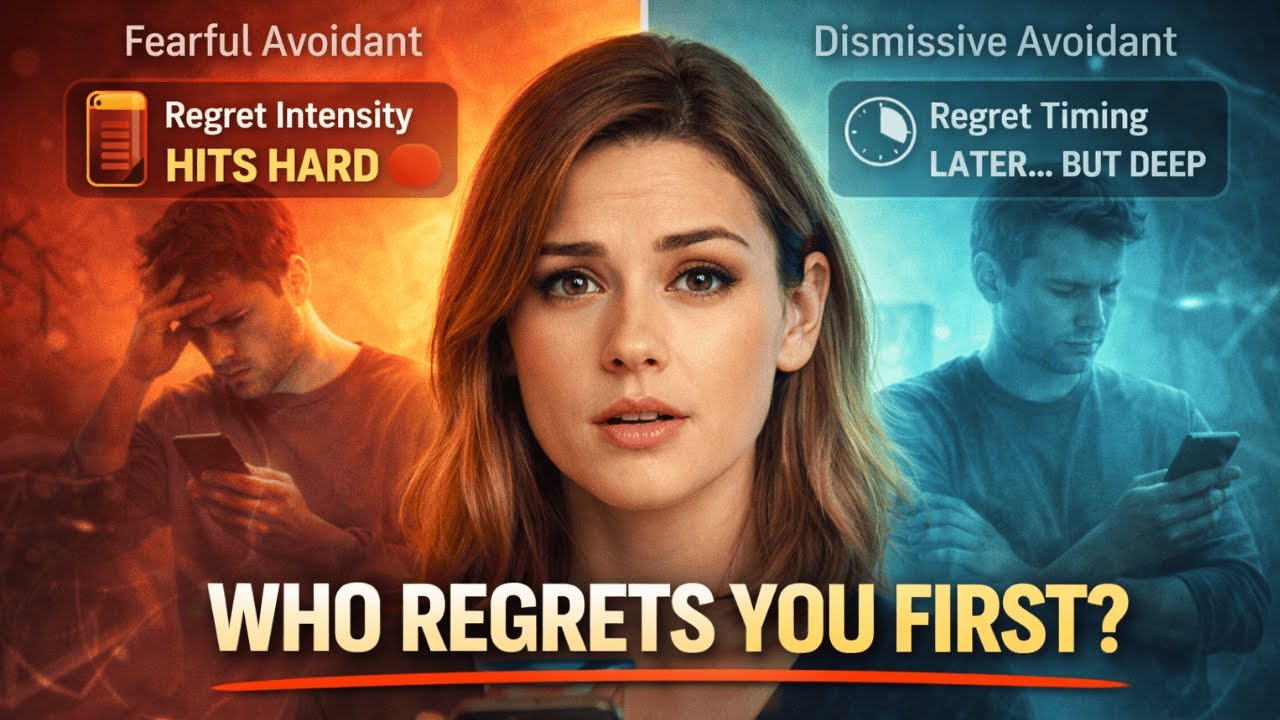 Боящийся или пренебрежительно избегающий: кто пожалеет о вас первым (и сильнее всего)?