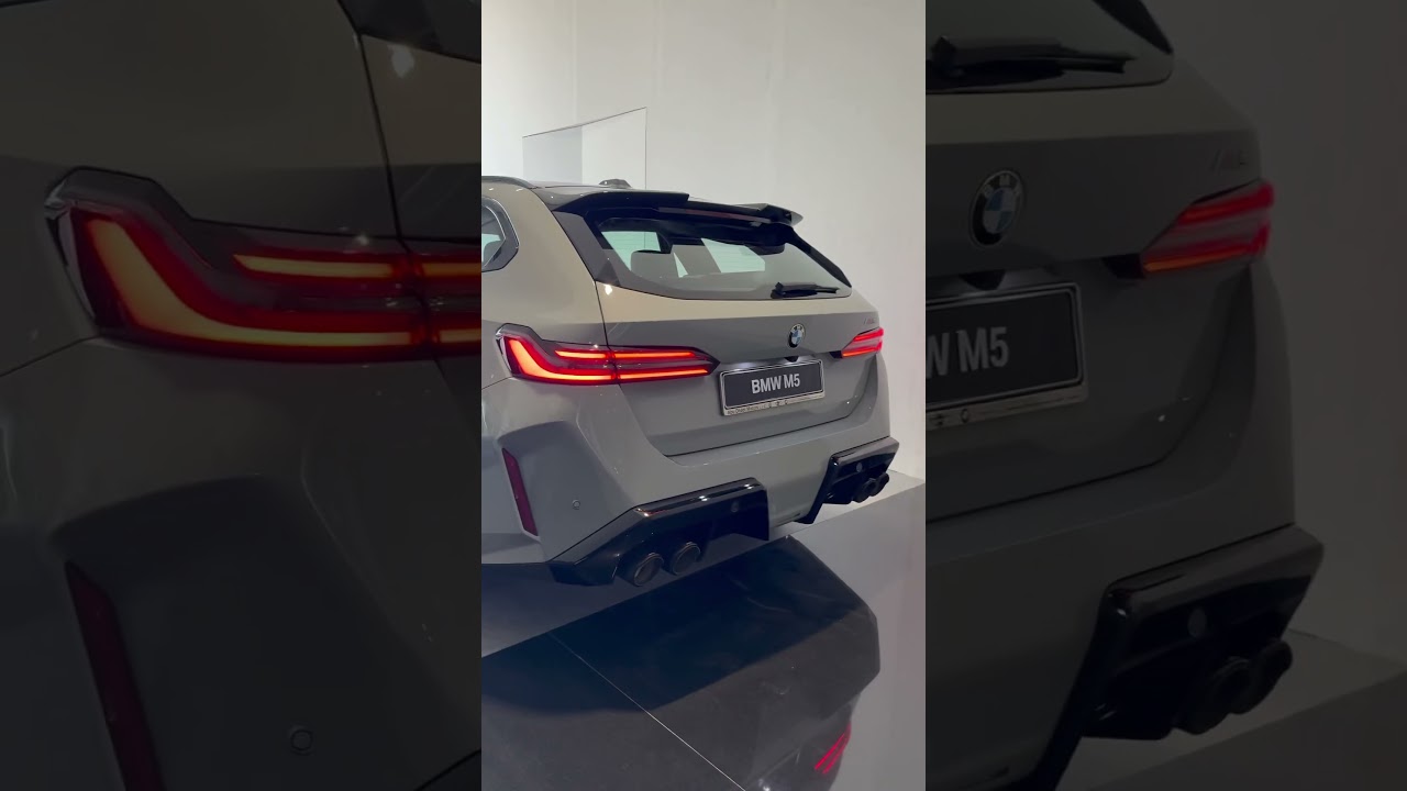 BMW M5 Touring Akrapovic Exhaust 