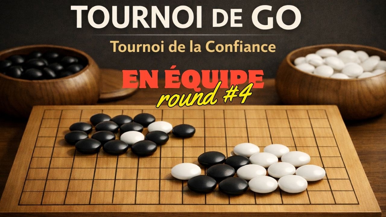 4ème partie de go vs ashruidan 8k sur OGS ! (jeu de go débutants)