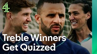 Kyle Walker Compares John Stones To Messi | Treble Winners Maintain Success With England | Interview