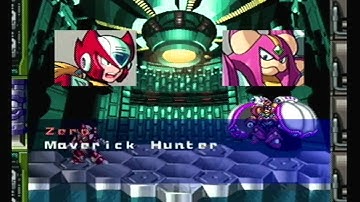 Megaman X 6 Xtreme Mode 100% Zero Walkthrough Part 2 Shield Shelden