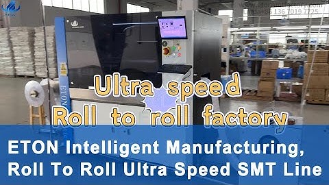Watch How Flexible LED Strips Are Made — Full Roll to Roll SMT Automation!