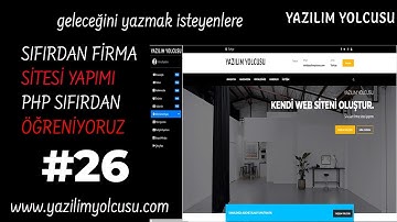Firma Sitesi Tema Hazırlama Php Dersleri 26