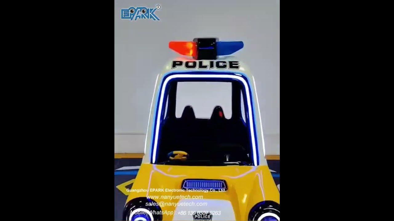 EPARK Square Car Small Amusement Equipment Battery Car Glass Fiber