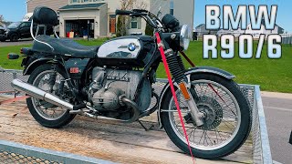 Survivor BMW R90/6 with Toaster Tank