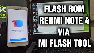 Flash ROM Fastboot Redmi Note 4 MTK (Nikel) mode Fastboot via Mi Flash (UBL)