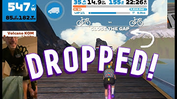 Dropped by subscribers!! - ZRS: Rewind Stage 3 Volcano Climb ft. @ZwiftyZwifter