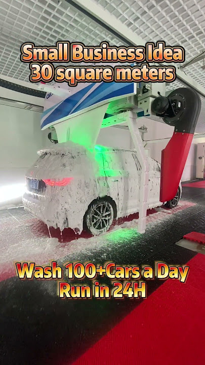 New Touchless Car Wash Experience: Fast and Thorough#carwash #autocarwash #touchlesscarwash
