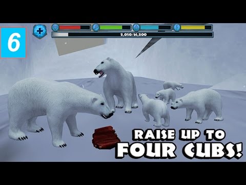 Polar Bear Simulator- By Gluten Free Games - Part 6 -Compatible with iPhone, iPad, and iPod touch.