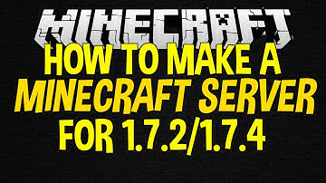 Minecraft: How to Make a Minecraft Server (1.7.2/1.7.4) - 2014 [HD]