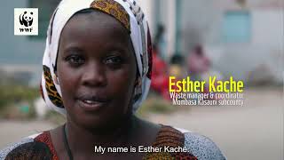 How plastics circular economy is putting money in the pockets of waste collector WWF Kenya