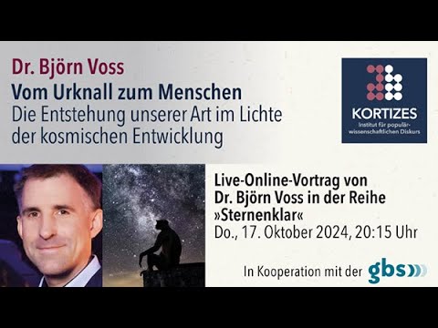Björn Voss • Vom Urknall zum Menschen