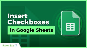 Inserting Checkboxes in Google Sheets
