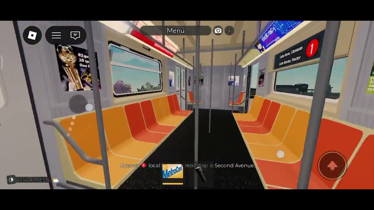 viaje en el metro de Nueva York roblox sale mal en segunda avenida 