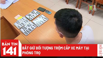 Bắt nam thanh niên trộm cắp xe máy | Bản tin 141 ngày 12/06/2023