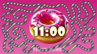 11 Minute Cartoon Donut 🍩 Timer Bomb 💣