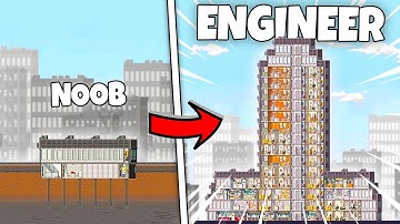 ERECTING buildings the engineering way... Project Highrise!