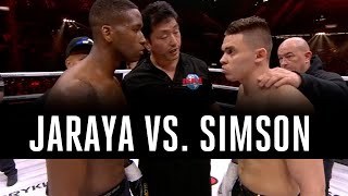 Jaraya's GLORY debut: Mohammed Jaraya vs. Miles Simson  Full Fight