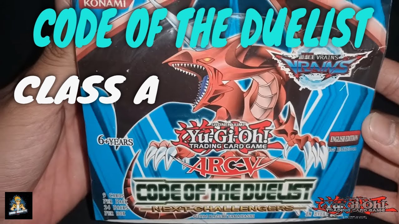 (CODE OF THE DUELIST) Yugi-oh Unboxing Class A Cards (BOOSTER BOX)