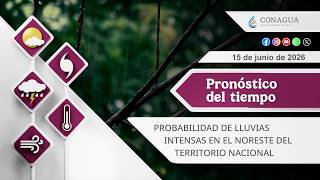 15 de junio de 2026 8:00h #clima #pronosticodeltiempo
