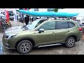 2023 Subaru Forester 2.0i MHEV Premium SUV - Interior, Exterior, Details - Camping &amp; Caravaning Expo