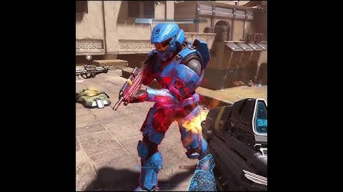 Halo infinite bots are VERY strong.✊🚀🚀 #shorts #youtubeshorts #halo #gaming #gameplay #funny #short