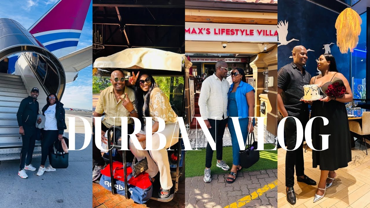 DURBAN VLOG: OUR HONEYMOON & ANNIVERSARY IN DBN | MY BIRTHDAY | TRAVELS WITH HUBBY