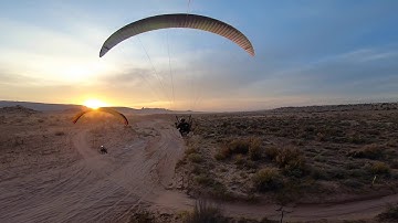 Flying Paramotors in Moab Utah