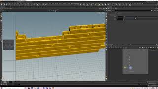 Houdini Procedural Brick wall generator v.1