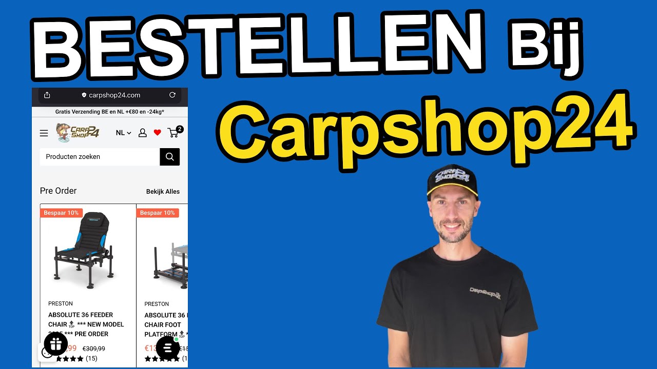 Carpshop24 Tips: Slim zoeken, Carpcoins gebruiken & snel bestellen met je smartphone.