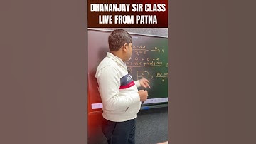 DHANANJAY SIR CLASS LIVE FROM PATNA #shorts #short #viralvideo #railwaymaths #dhananjaysir