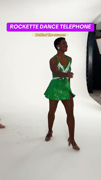 So cool to watch this come to life! #dancetelephone #dancers #rockettes #behindthescenes