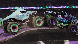 Monster Jam Superstar Challenge - Racing & Best Trick Competition (Anaheim, CA 11/11/23) by MonsterTruckReels 7,045 views 6 months ago 24 minutes