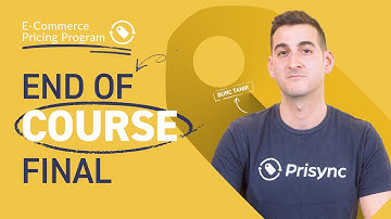 Prisync Training Hub #12 | End of Course Final - Ecommerce #Pricing Program